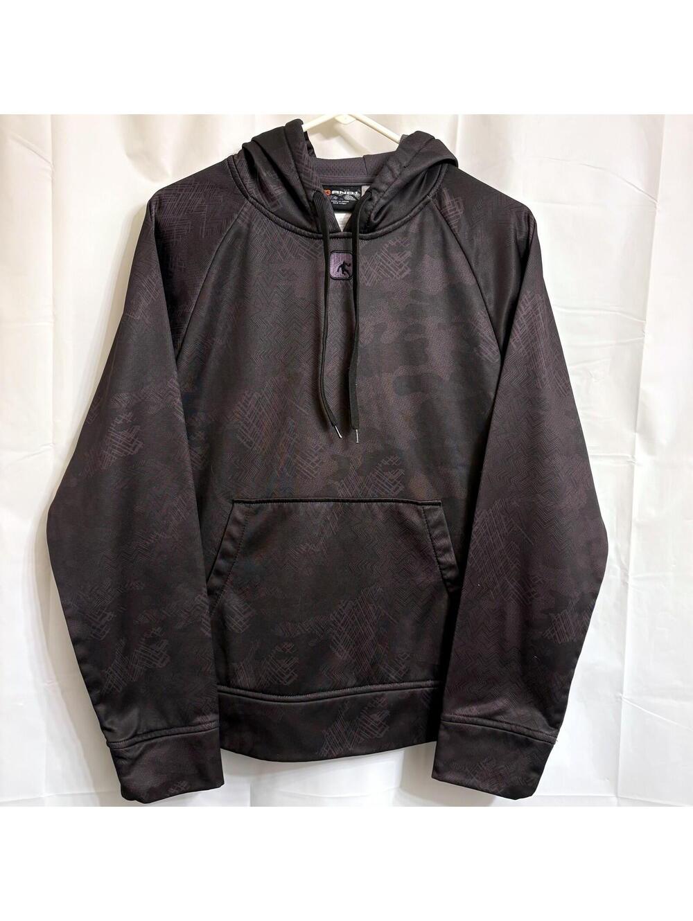 AND1 Men's Small Activewear Hoodie Pullover Geometric Camo